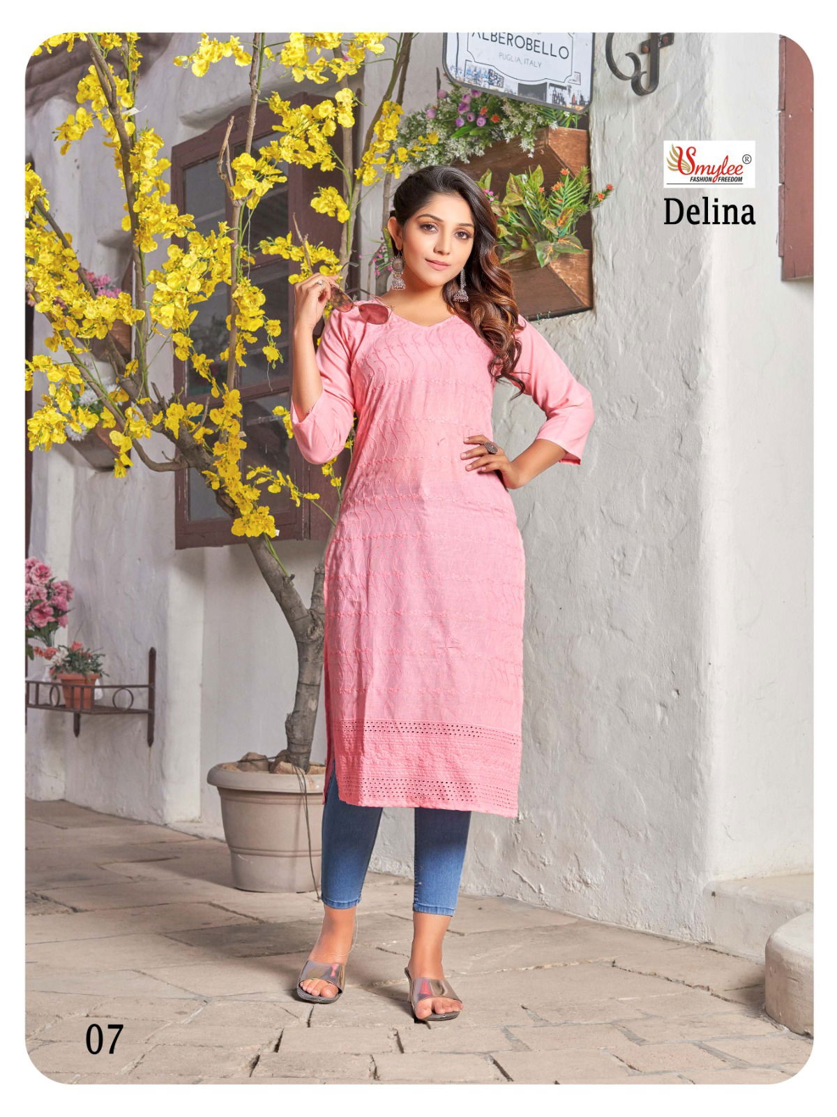 Rang Delina Regular Wear Wholesale Designer Kurti Catalog